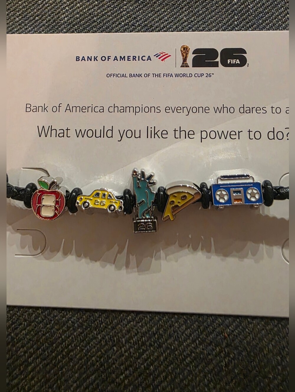 BOA Fifa NYC Charms Bracelet - Picture 2 of 4